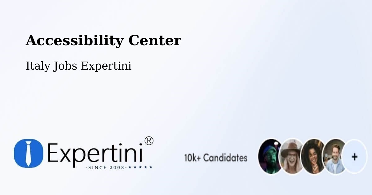 Accessibility Statement – Stio - Italy Jobs Expertini