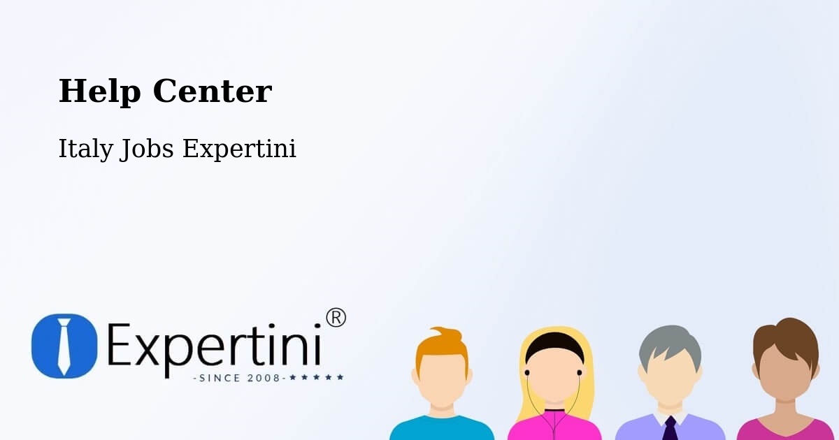 Help Center – Stio - Italy Jobs Expertini
