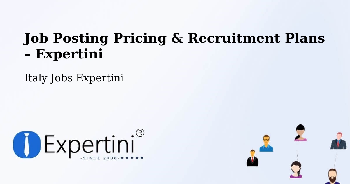 Job Posting Pricing & Recruitment Plans – Stio - Stio, Italy Jobs Expertini