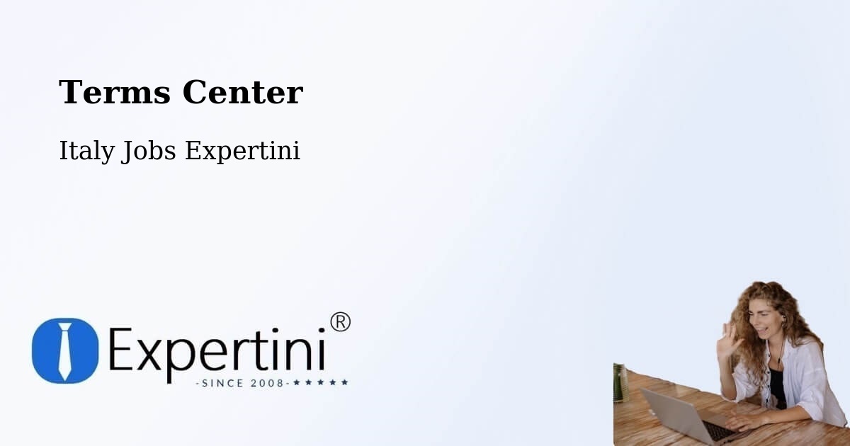 Terms of Service – Stio - Italy Jobs Expertini